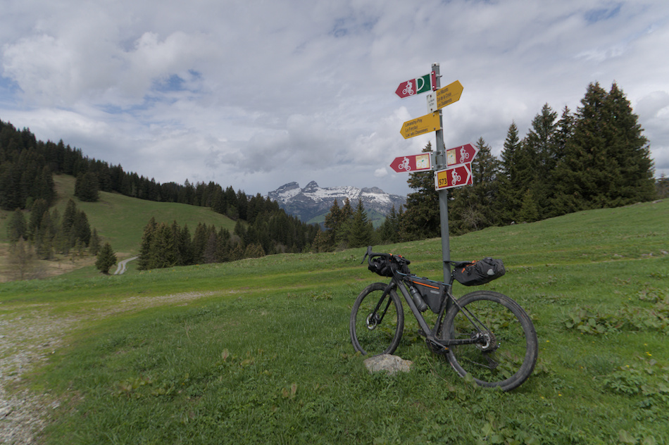 'Quelque part en direction de la Forclaz'