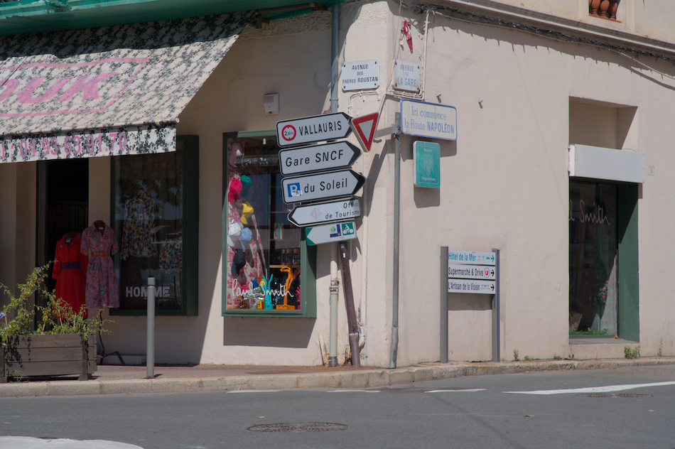 'La route Napol�on commence ici'