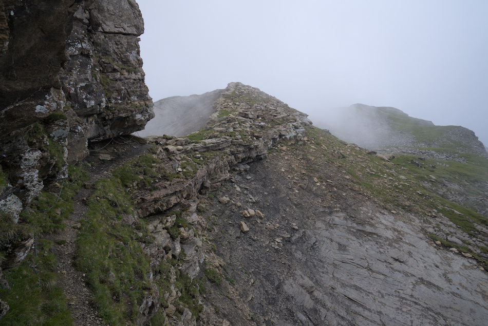 'D�but du sentier des cr�tes'